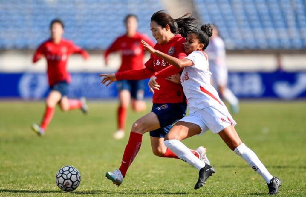 国家女子足球队取得亚洲比赛胜利 国家女子足球队取得亚洲比赛胜利
